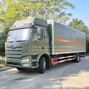 一汽J6L 4x2 10吨12吨15吨箱式货车26英尺封闭式货车 - Product Image 2