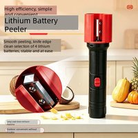 Éplucheur Électrique Sans Fil à Batterie au Lithium pour Canne à Sucre, Noix de Coco et Légumes, Grattoir Manuel pour Éplucher et Racler