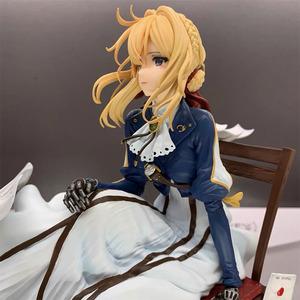 Statuetta di Violetta, <span class=keywords><strong>Violet</strong></span> <span class=keywords><strong>Evergarden</strong></span> GK, Modello <span class=keywords><strong>Anime</strong></span> Ragazza Bellissima, Statua in PVC 2D, Regalo Decorativo - Product Image 2