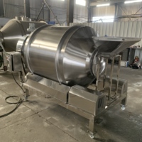 Mélangeur à tambour en acier inoxydable de haute qualité, machine industrielle pour poudres sèches, mélangeur chimique automatique avec pompe mobile et moteur