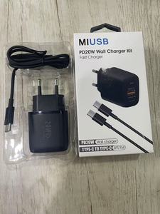 Hot Selling Usb C 20W Oplader & Kabel Kits Combo Voor Iphone Us Eu Adapters Ondersteunt Oem Doos Karton - Product Image 2
