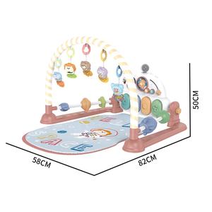 Tapis d'éveil multifonctionnel en coton doux de haute qualité avec piano à pédales pour bébés de 0 à 24 mois, usage domestique, personnalisable - Product Image 5