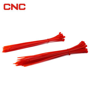 مرنة النايلون الذاتي قفل التعادل المشبك حزام سلك كابل بلاستيك العلاقات - Product Image 6