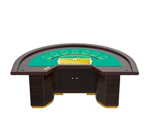 Three <strong>Card</strong> Poker <strong>Table</strong> Custom Gaming <strong>Table</strong> - Product Image 2