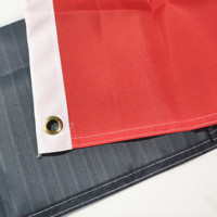 Drapeau des Émirats arabes unis de haute qualité 3x5 pieds Polyester EAU DUBAÏ Drapeaux 3x5 pieds