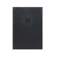 Receveur de douche Milano Koricini 140x80 cm Anthracite en résine avec effet pierre, épaisseur 2,5 cm, design minimaliste durable pour salle de bain