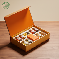 Boîte cadeau magnétique de luxe de style livre avec logo personnalisé et couvercle magnétique rigide pour l'emballage de bijoux haut de gamme, fournisseur en gros
