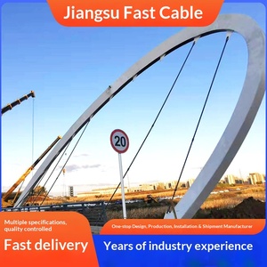 स्टेनलेस स्टील तार रस्सी पुल और निर्माण के लिए छत केबल 200 श्रृंखला ग्रेड - Product Image 4