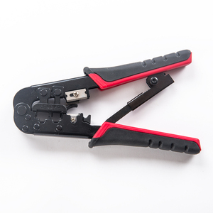 Outils électriques multifonctionnels pour électriciens, outil à cliquet, terminal réseau, coupe-fil, dénudeur de fils, pince à sertir, outil de sertissage - Product Image 4