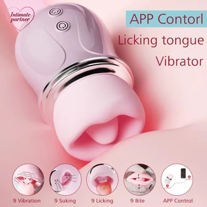 Juguetes Sexuales, Vibrador de Succión para <span class=keywords><strong>Mujeres</strong></span>, Estimulador de Clítoris con Lengua, Potente Estimulador de Clítoris, Punto G y Pezones, Artículos para Adultos - Product Image 4
