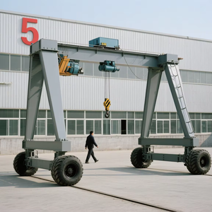 รถเครนแบบขาตั้งเคลื่อนที่มือสอง/ใหม่ ใช้ยาง - รับน้ำหนัก 5-50 ตัน สำหรับงานก่อสร้างกลางแจ้ง ประหยัดน้ำมัน - Product Image 2