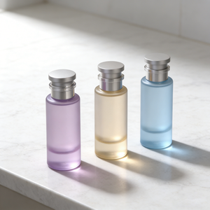 Flacone da Profumo Vuoto di Lusso in Vetro Trasparente Ricaricabile con Logo Personalizzato da 30ml 50ml 100ml Bottiglia Rotonda per Parfum dalla Cina con Confezione - Product Image 5