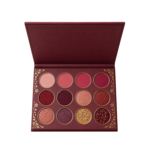 Palette <span class=keywords><strong>Ombretti</strong></span> OEM ODM 12 Colori Royal Berry, <span class=keywords><strong>Ombretti</strong></span> Opachi, Shimmer e Glitter ad Alta Pigmentazione, Lunga Durata, Multidimensionali - Product Image 3