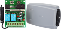 Module de télécommande AC/DC9-24V YET402PC-V3.0 avec deux relais de contacts secs à commande indépendante
