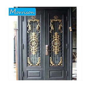 Produits de porte en fer forgé de haute qualité de style moderne en Chine - Product Image 2