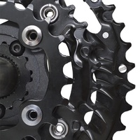 Pas cher prix VTT pédalier pédalier vélo en acier plateau de vélo
