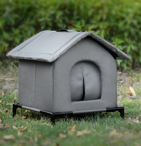 เต็นท์ปิดพื้นที่ขนาดใหญ่ที่อบอุ่นเป็นพิเศษสำหรับแมวจรจัดกันน้ำได้กันการกัดใช้ได้ทั้งสี่ฤดู - Product Image 6