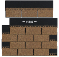 Hagelsichere Wasserdichte 3-Tab Bitumen Langlebige Architektonische USA-Standard Solar-Dachasphaltschindeln Dachmaterial