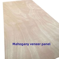 Panneau de meubles en contreplaqué de peuplier avec face en bois de rose de première qualité et base en eucalyptus, série Super Flat