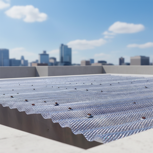 Lámina de Policarbonato Corrugado con Relieve de Diamante, Resistente al Granizo, de 2mm-3mm, Diseño Moderno de Panal de Abeja, para Techos de Parques - Product Image 2