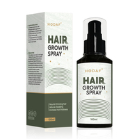 Spray stimulant la croissance des cheveux pour les cheveux clairsemés et les taches chauves Spray revitalisant pour le cuir chevelu pour une croissance des cheveux plus épais et plus complets