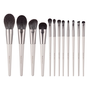 Chichodo 12-Piece Makeup <b>Brush</b> Set Synthetic Fiber Wooden Handle Foundation <b>Brushes</b> - Product Image 5