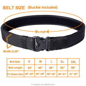 उच्च गुणवत्ता आउटडोर ड्यूटी सामरिक सुरक्षा बेल्ट - Product Image 5