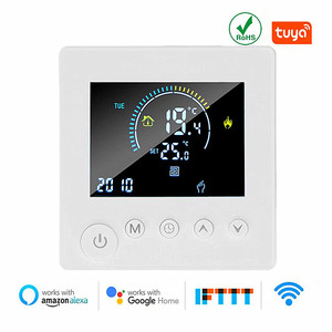 Contrôleur de température WiFi, mode manuel et automatique, fonction de mémoire de mise hors tension, fonction antigel pour système de chauffage électrique par le sol - Product Image 4