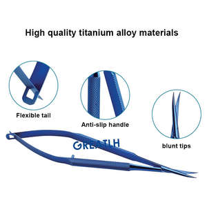 คีม conjunctival สำหรับใส่เข็ม castroviejo อุปกรณ์เกี่ยวกับจักษุวิทยา - Product Image 2