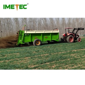 Imetec Spandiconcime a Trazione per Fattoria 8-12m³, Macchina Spargiconcime Solido per Letame Bovino, Spargimento 8-12m di Altezza - Product Image 4