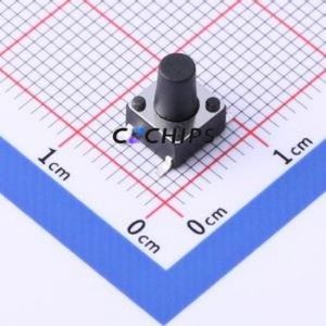 TSD003A08526A02 Tactile Switch SMD-4P,6x6mm Switch Round Button 2.6N Vertical Mount 6mm - Product Image 1