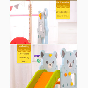 Chất Lượng Cao Trong Nhà Kids Nhựa <span class=keywords><strong>Slide</strong></span> Và Swing Set Cho Gia Đình Sử Dụng - Product Image 3