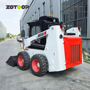 Mini Skid Stuur Loader Kleine Site Bediening Hydraulische Controle Lader Skid Stuur Met Cabine - Product Image 4