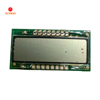 Module LCD, compteur d'impulsions à 6 chiffres, affichage réfléchissant, 5V, faible consommation, interface 4 fils, industriel, WT06102B