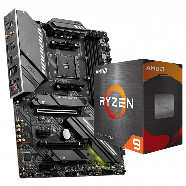 MSI MAG X570S TOMAHAWK MAX WIFI Motherboard - AMD Ryzen 5