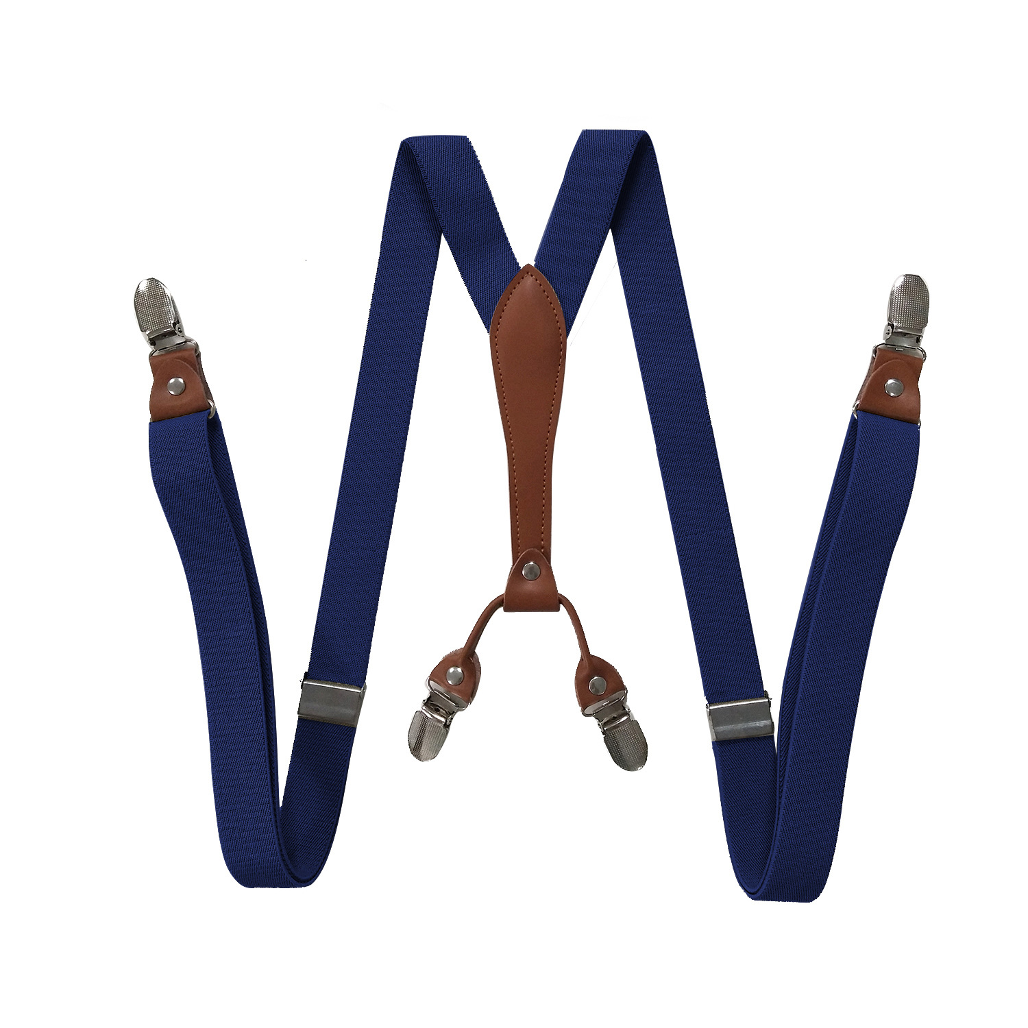 2.5 Dames adultes avec quatre têtes en cuir bleu marine