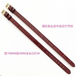 สายนาฬิกาแบบผูกปมทำจากไม้ไผ่อัดทำจาก<span class=keywords><strong>หนัง</strong></span>วัวแท้10มม. - Product Image 3