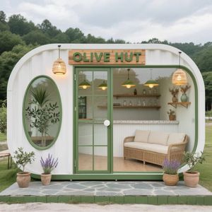 Quiosco de pago al aire libre con carcasa metálica, tipo mostrador móvil para parques y zonas turísticas. - Product Image 2