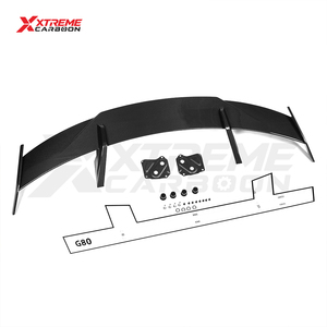 XTREME Dry Carbon Fiber Car <strong>Spoiler</strong> for BMW G80 G81 M3 G82 G83 M4 M Performance Style Rear <strong>Spoiler</strong> Wing Car Trunk <strong>Spoiler</strong> - Product Image 5
