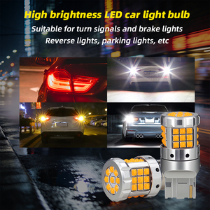 Offre Spéciale : Lot de 4 Ampoules <span class=keywords><strong>LED</strong></span> Haute Luminosité pour Voiture – Clignotants, Feux Stop, Feux de Recul et Feux de Position 1156 1157 7440 7443 – 12V 24V – Éclairage Automobile - Product Image 5