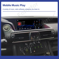 Lecteur DVD de voiture 10,25 pouces pour Lexus IS 2013-2017, conduite à gauche, lecteur multimédia de voiture, navigation GPS, CarPlay