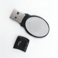 Hadiah 3.0 plastik usb flash drive massal murah Epoxy usb thumb drive 8gb