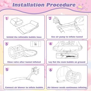 Tente à <span class=keywords><strong>bulles</strong></span> occultante gonflable pour hôtel, jardin, extérieur, bâche dôme Igloo transparente de luxe de 10 pieds avec ballon - Product Image 6