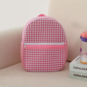 Nouveau <span class=keywords><strong>Sac</strong></span> à Dos Étudiant Style Campus à Carreaux, Simple et Frais, Capacité 20-35L, Idéal pour Voyages Courts et Étudiants - Product Image 3