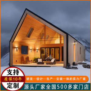 Cabane d'été moderne en bois avec structure traitée sous pression naturelle, facilement assemblable pour l'extérieur et les vacances - Product Image 5