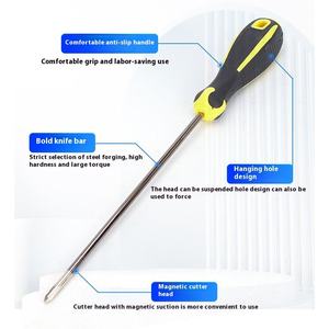 Juego de Destornilladores Magnéticos Phillips y Planos de Varios Tamaños con Mango Antideslizante para Reparaciones Domésticas e Industriales, Venta al Por Mayor OEM - Product Image 5
