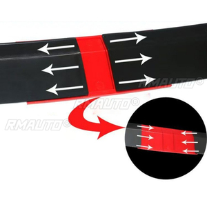 Adjustable Length <b>For</b> Universal <b>Car</b> Rear Trunk Spoiler Wing <b>Car</b> <b>Accessories</b> <b>Car</b> Rear Trunk Spoiler Wing Modification Exterior - Product Image 4