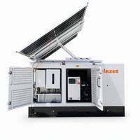 Micro-réseau hybride solaire diesel autonome 20 kW avec batterie 45 kWh, panneaux photovoltaïques 3,7 kW, déploiement automatique, 4000 cycles, IP54 pour îles, zones isolées et mines
