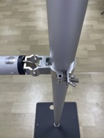 Support de toile de fond en alliage d'aluminium avec accessoires, réglable de 6 à 10 pieds, pour événements de mariage, système de tuyaux et draperies