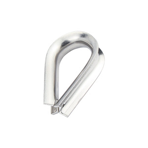 Chất lượng cao dây thép không gỉ Dây thimble tay áo tam giác vòng gà vòng trái tim - Product Image 5